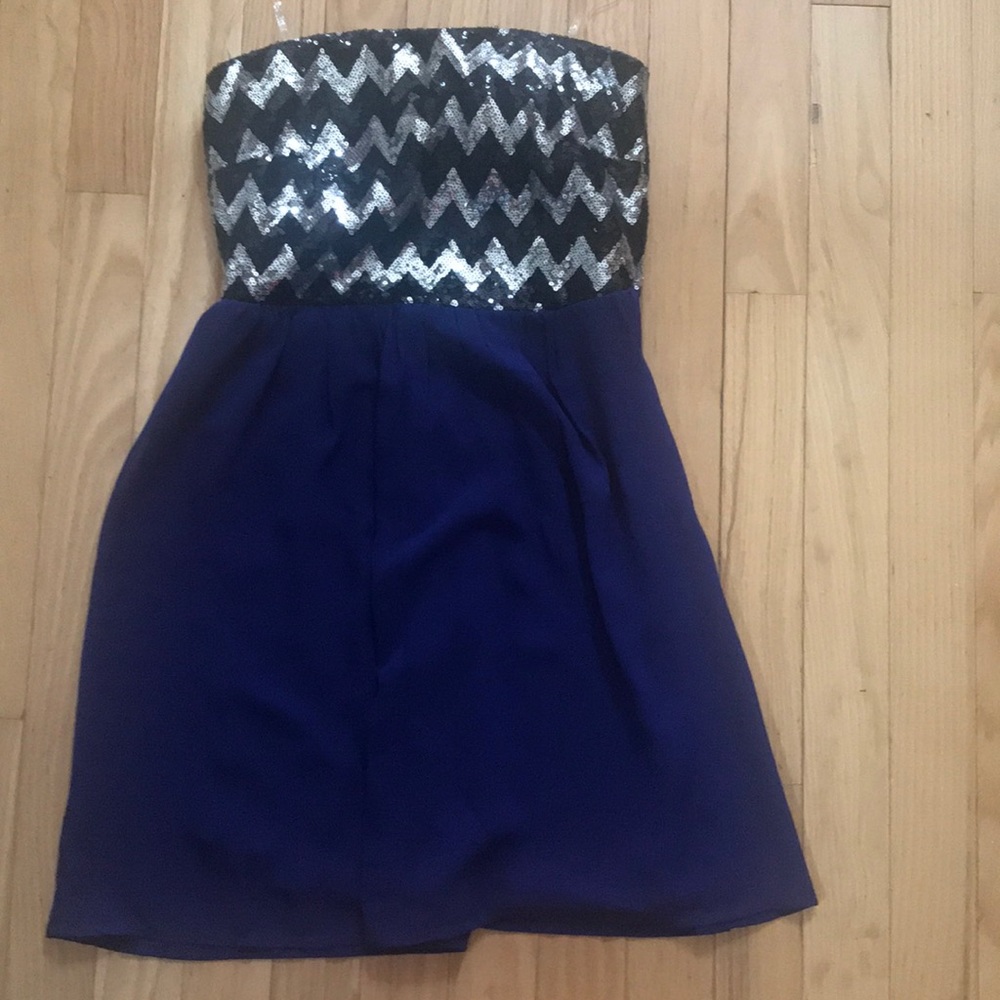 Blue formal dress